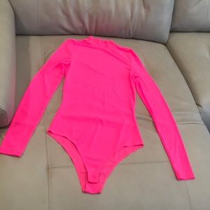 HOT PINK Bodysuit!!